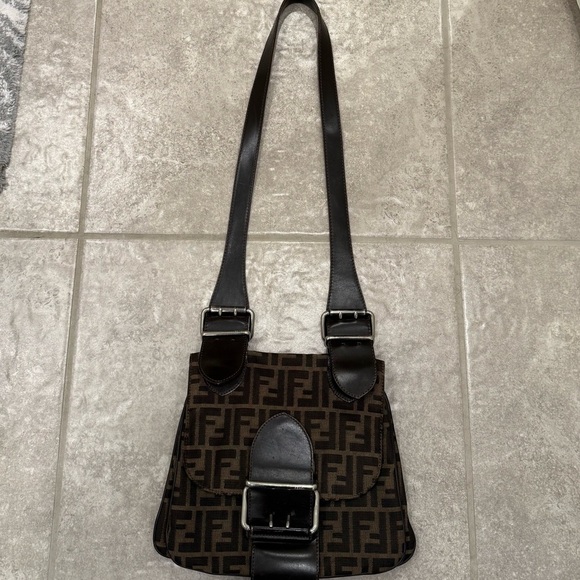 Fendi vintage Zucca Borsa Con Messenger Bag - Picture 5 of 8